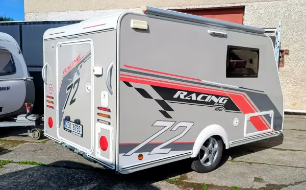 Trigano Silver V21, przyczepa kempingowa typu MOTO, markiza, prysznic, toaleta - fotografie 2