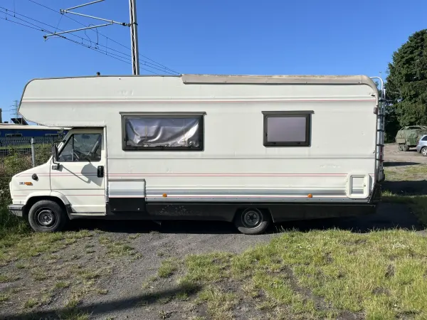 Dethleffs Globetrotter Fiat Ducato 2.5D – kamper 1989 - Dethleffs 1989